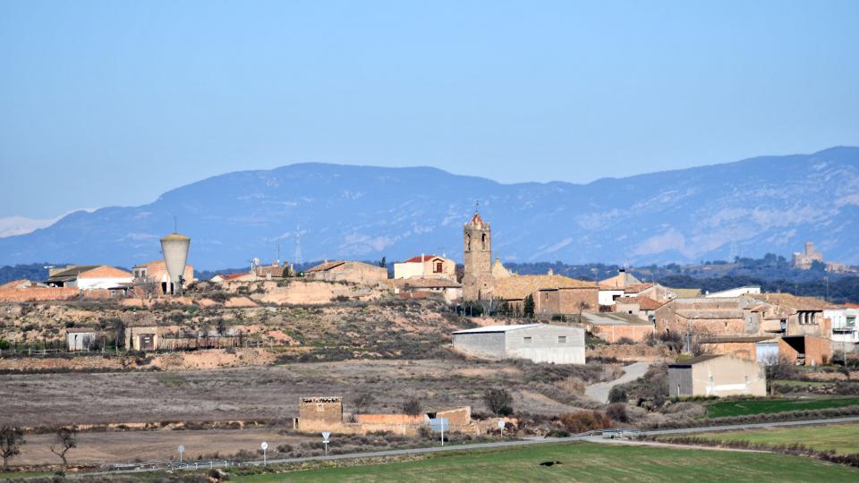 15.12.2019 Vista del poble  Mont-roig -  Ramon Sunyer