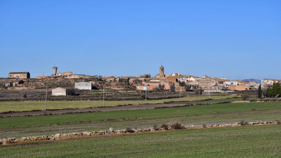 15.12.2019 Vista del poble  Mont-roig -  Ramon Sunyer