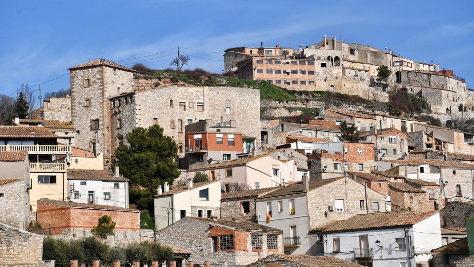 9.2.2020 Vista del poble  Les Oluges -  Ramon Sunyer