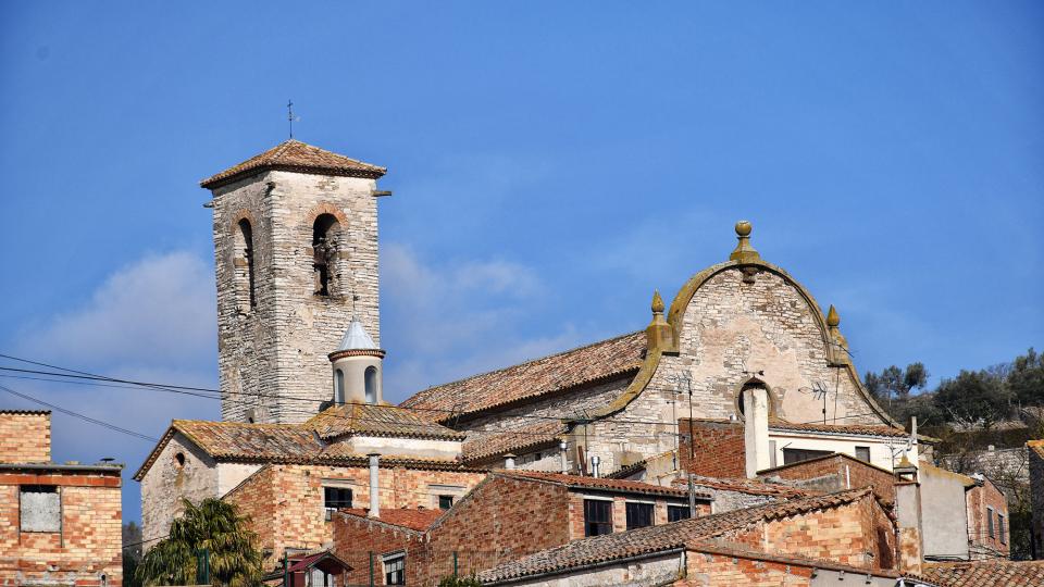 9.2.2020 Església de Santa Maria  Les Oluges -  Ramon Sunyer