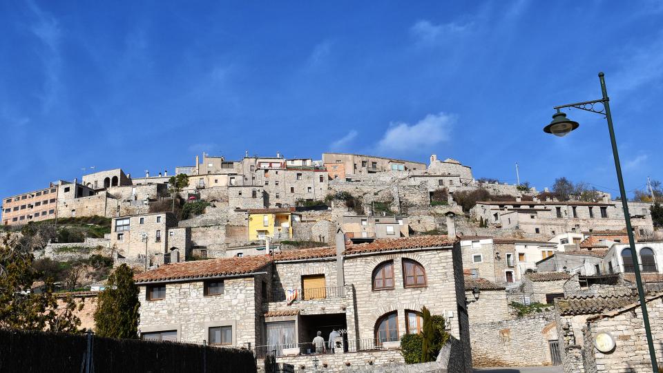 9.2.2020 Vista del poble  Les Oluges -  Ramon Sunyer