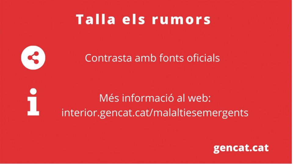 Falsos rumors entorn de la Covid-19