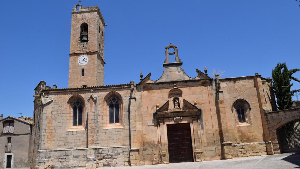 16.07.2017 església de Santa Maria  Verdú -  Ramon Sunyer