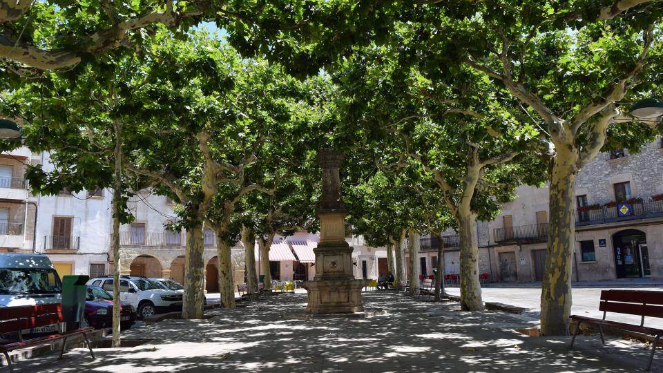 16.7.2017 Plaça Major  Verdú -  Ramon Sunyer