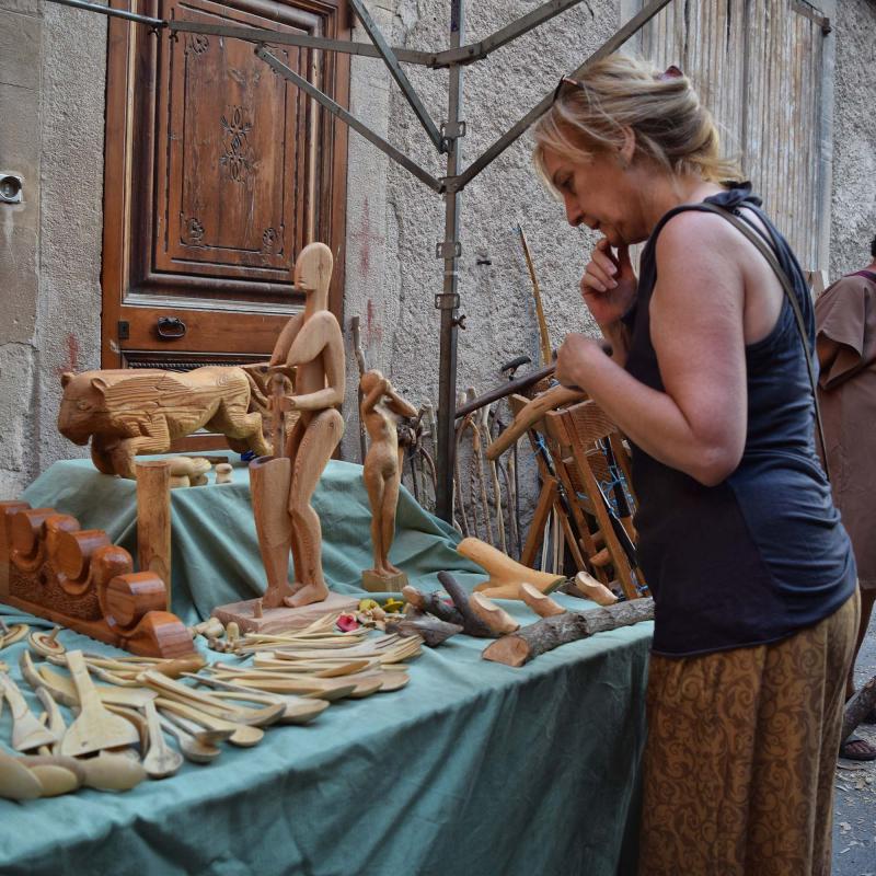 10.8.2019 Fira medieval  Guimerà -  Ramon Sunyer