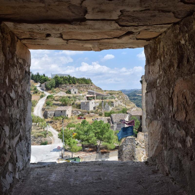 11.8.2018 Vista des de la torre  Guimerà -  Ramon Sunyer