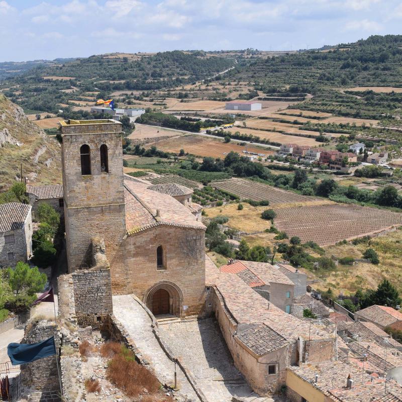 11.8.2018 Església de Santa Maria  Guimerà -  Ramon Sunyer