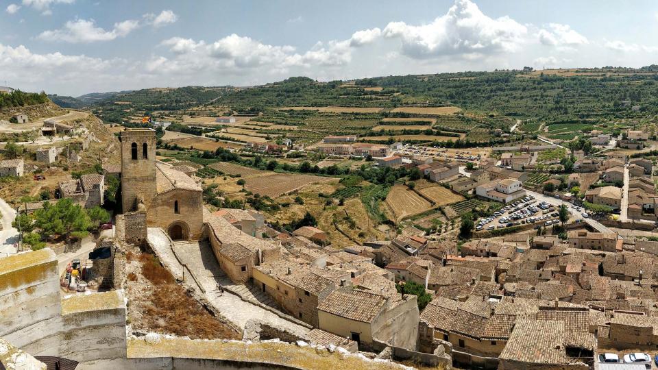 11.8.2018 Vista des de la torre  Guimerà -  Ramon Sunyer