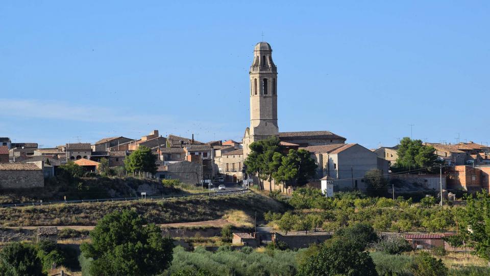 vista 10.8.2019 vista Sant Martí de Maldà - Ramon Sunyer
