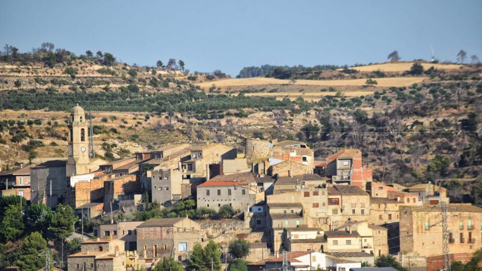 10.8.2019 vista  Rocafort de Vallbona -  Ramon Sunyer