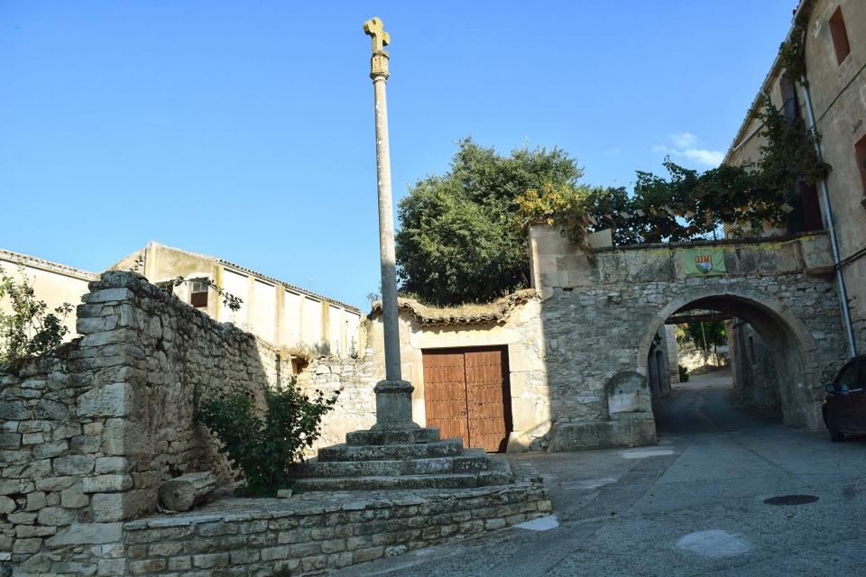 Creu de terme 10.8.2019 Creu de terme Llorenç de Rocafort - Ramon Sunyer