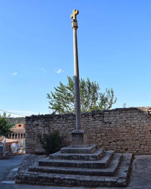 creu de terme 10.8.2019 creu de terme Llorenç de Rocafort - Ramon Sunyer