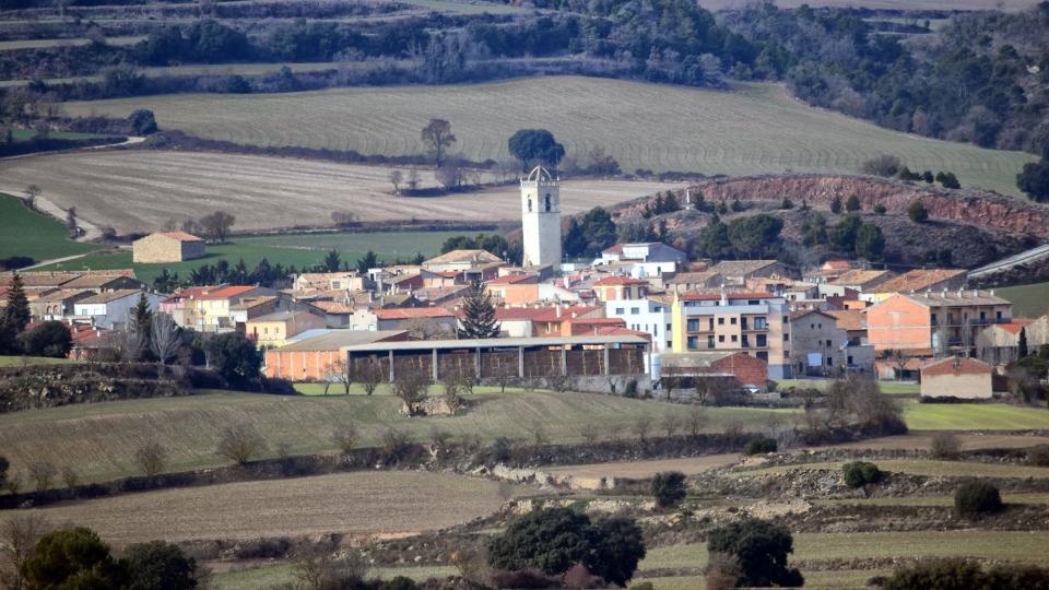 29.1.2017 Vista general  Sant Martí Sesgueioles -  Ramon Sunyer