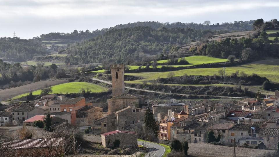 vista del poble 22.12.2019 vista del poble Conesa - Ramon Sunyer