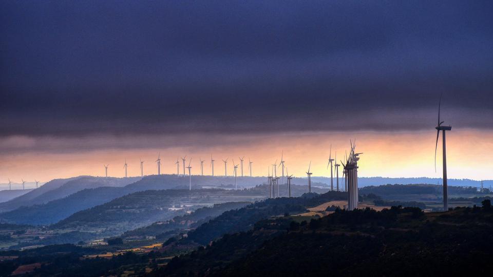 30.5.2020 Aerogeneradors de la Serra del Tallat  Belltall -  Ramon Sunyer