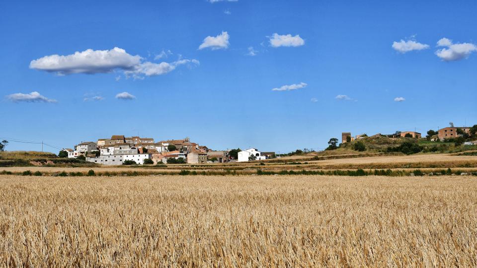 13.6.2020 Vista del poble  Ossó de Sió -  Ramon Sunyer