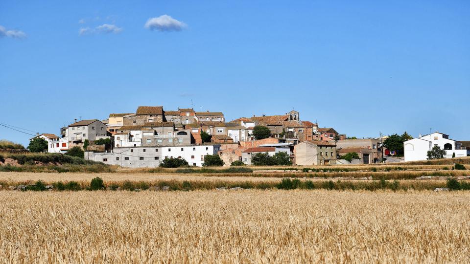 13.6.2020 Vista del poble  Ossó de Sió -  Ramon Sunyer