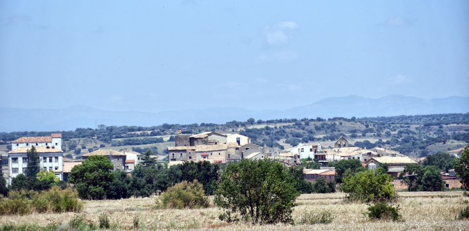 21.6.2020 Vista del poble  Concabella -  Ramon Sunyer