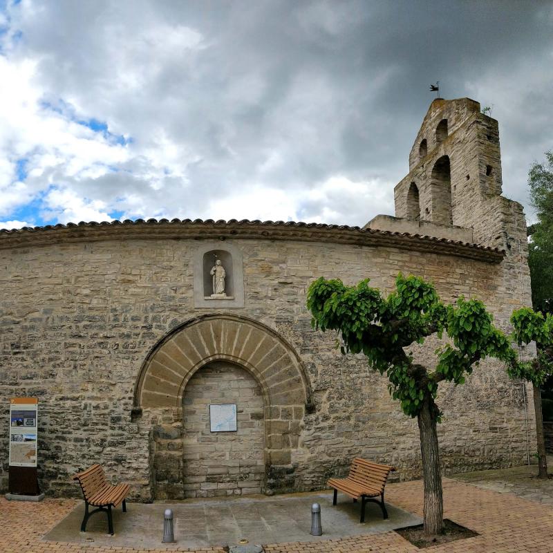 18.5.2019 Església de sant Jaume  Pallerols -  Ramon Sunyer