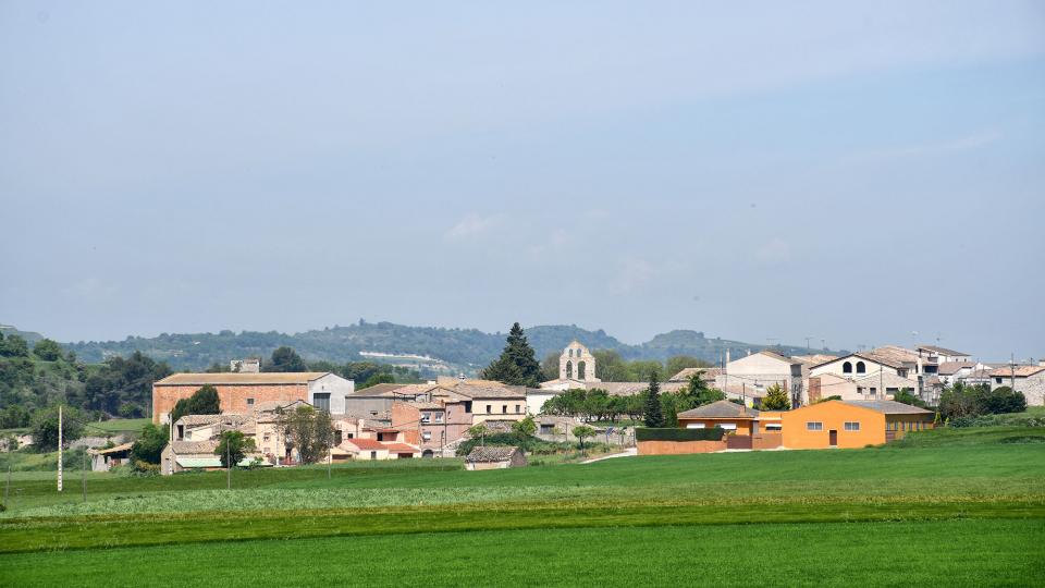 6.5.2020 vista del poble  Pallerols -  Ramon Sunyer