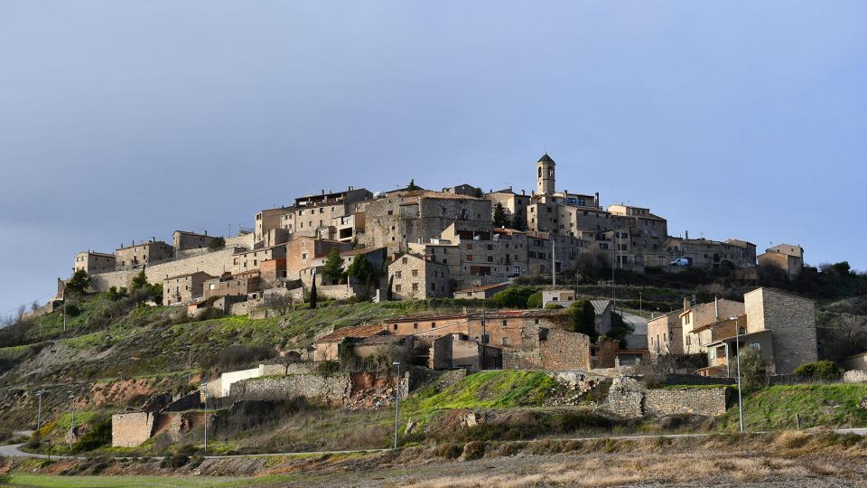 22.12.2019 Vista sud  Forès -  Ramon Sunyer