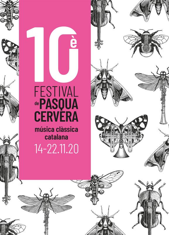 cartell 10è Festival de Pasqua de Cervera