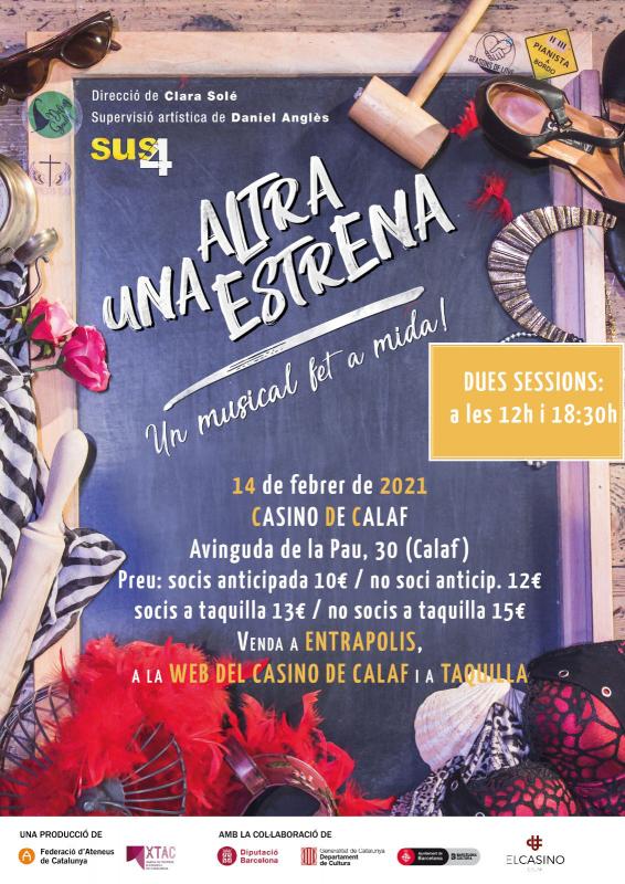 cartell Musical 'Una altra estrena'