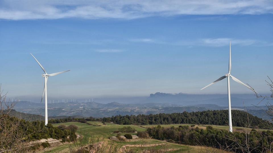 20.2.2021 Montserrat des de la torre de Vilalta  La Tallada -  Ramon Sunyer