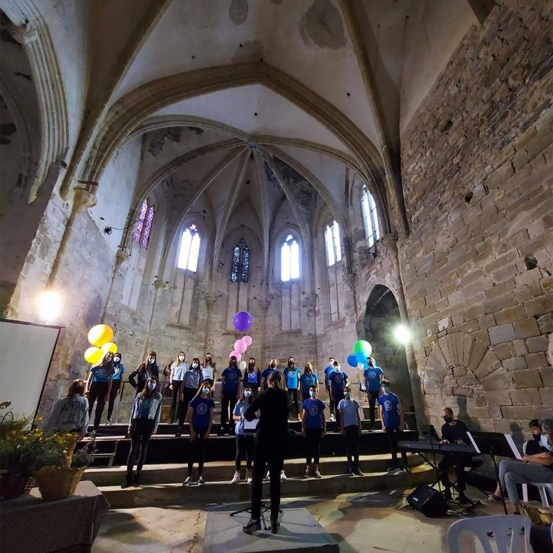 concerts de fi de curs de la Coral Infantil Nova Cervera a l'església de l'antic convent de Sant Francesc - Cervera concerts de fi de curs de la Coral Infantil Nova Cervera a l'església de l'antic convent de Sant Francesc - Cervera