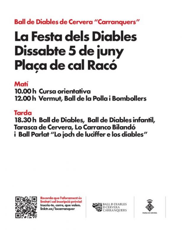 cartell Festa dels Diables Carranquers 2021