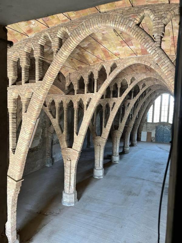 cartell Visites guiades al Sindicat de Sant Guim de Freixenet