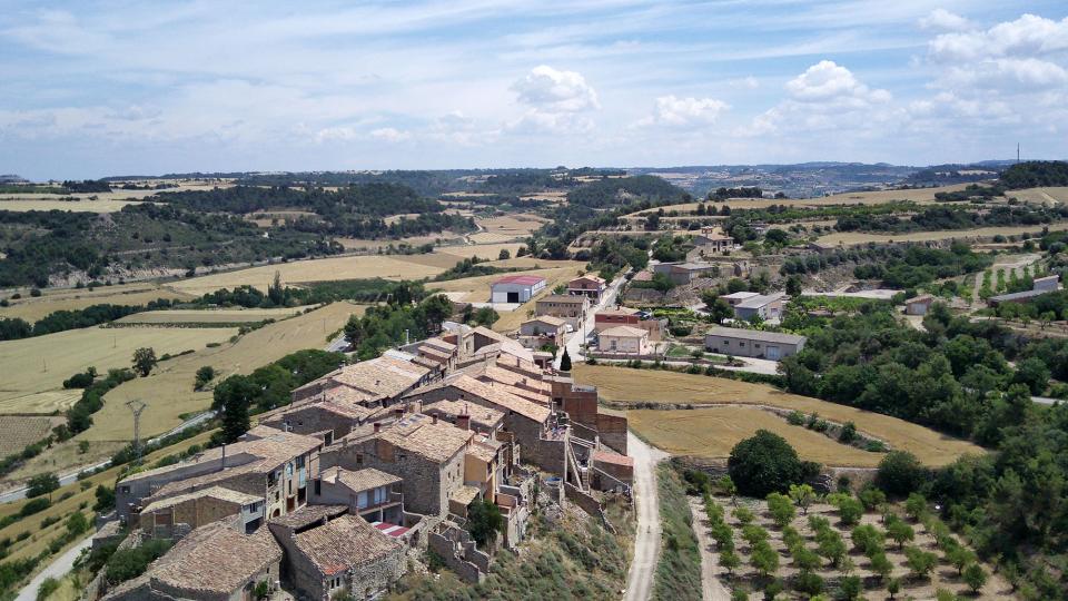 4.7.2021 Vista de ponent  El Mas de Bondia -  Ramon Sunyer