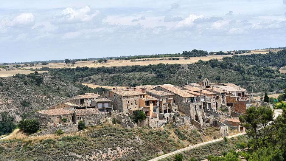 4.7.2021 Vista de ponent  El Mas de Bondia -  Ramon Sunyer