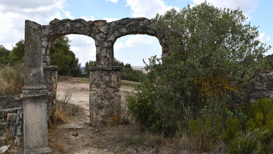 12.9.2021 Corral del monjo o cabana dels caçadors  Sant Pere dels Arquells -  Ramon Sunyer