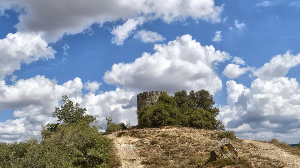 12.9.2021 Corral del monjo o cabana dels caçadors  Sant Pere dels Arquells -  Ramon Sunyer