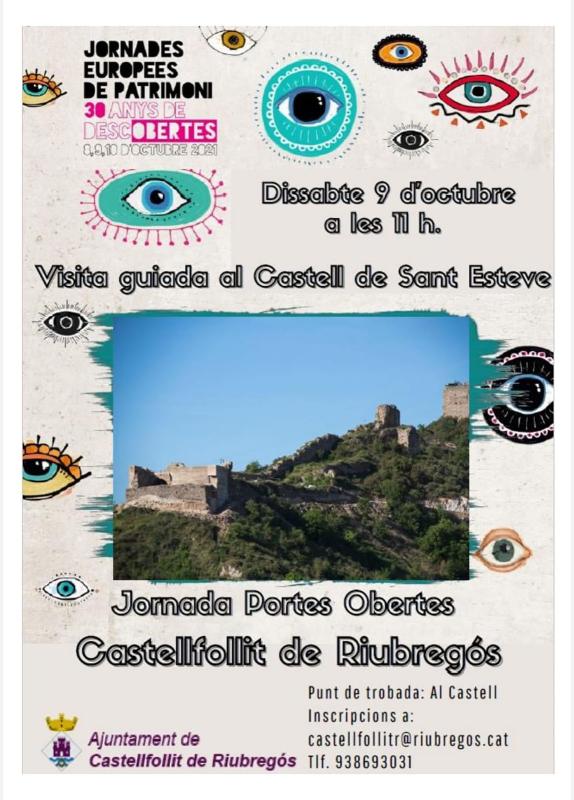 Jornades Europees del Patrimoni 2021 a Castellfollit de Riubregós - 