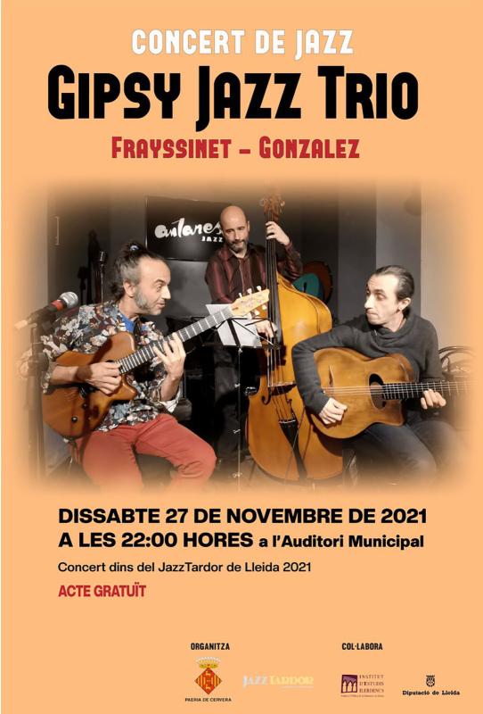 cartell Concert 'Gipsy Jazz Trio'