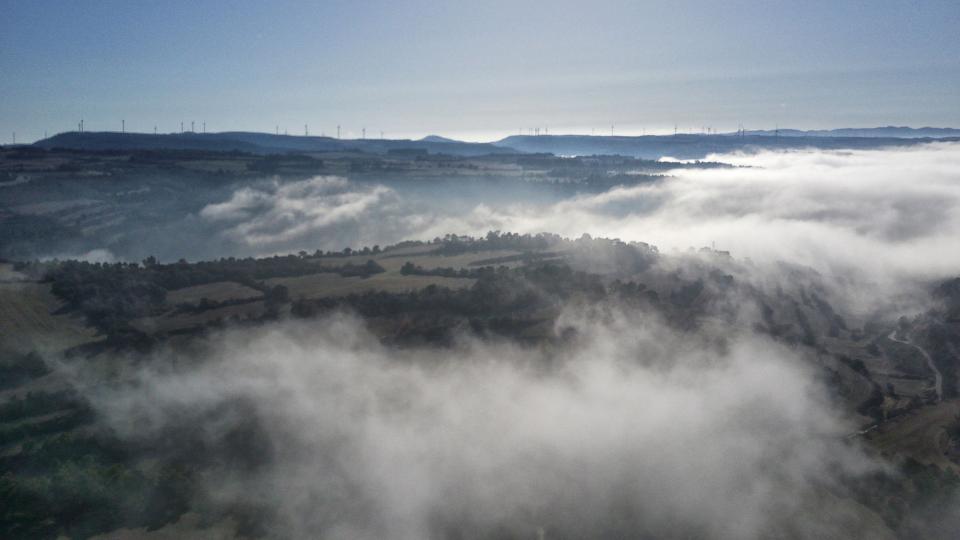 19.12.2021 A vista de dron  L'Ametlla de Segarra -  Ramon Sunyer