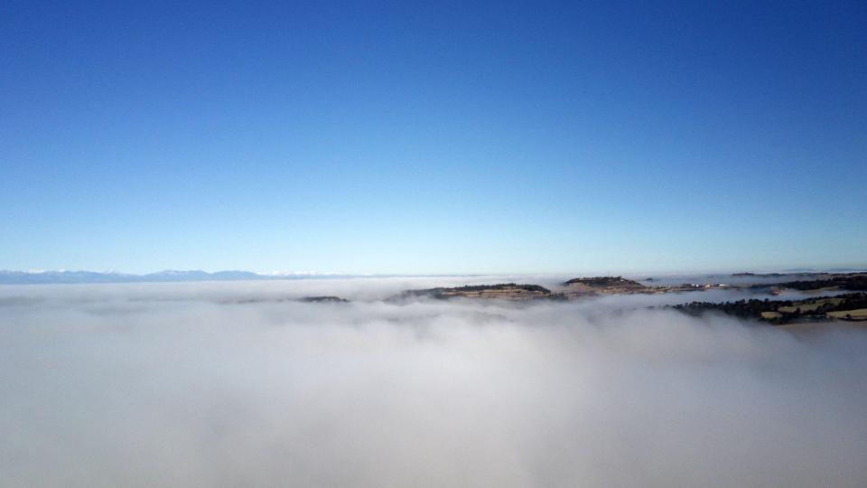 19.12.2021 A vista de dron  L'Ametlla de Segarra -  Ramon Sunyer