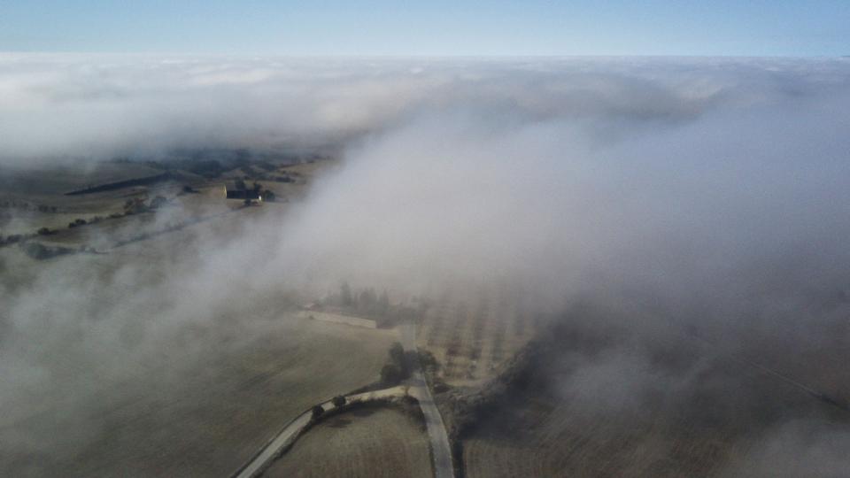 19.12.2021 A vista de dron  L'Ametlla de Segarra -  Ramon Sunyer