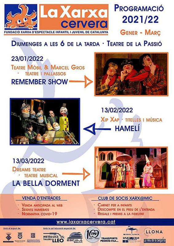 cartell Teatre 'La bella dorment'