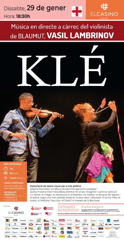 cartell Teatre 'Klé'