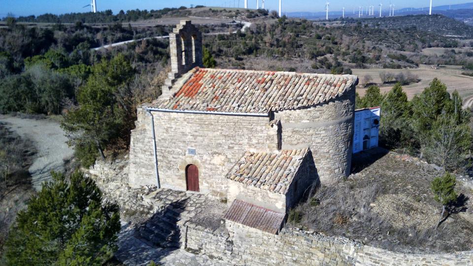 30.1.2022 Església de Sant Pere romànic s XI  Montfalcó el Gros -  Ramon Sunyer