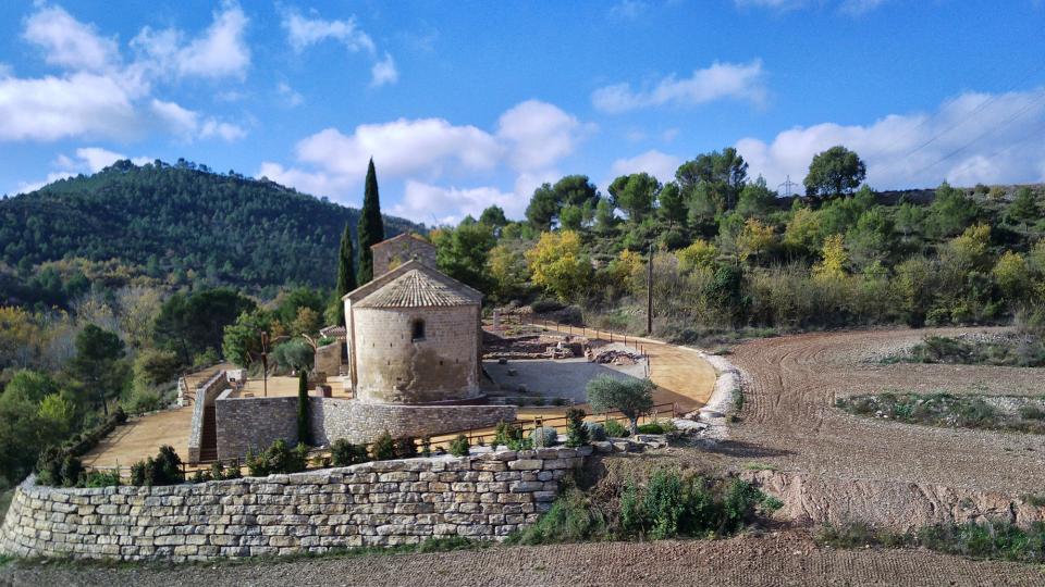 14.11.2021 Església Santa Maria romànic (XII)  Veciana -  Ramon Sunyer