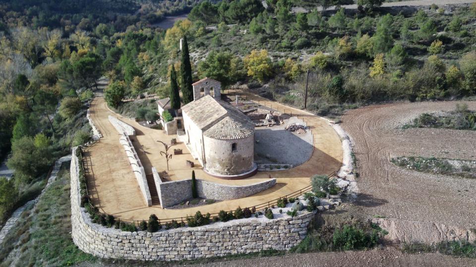 14.11.2021 Església Santa Maria romànic (XII)  Veciana -  Ramon Sunyer