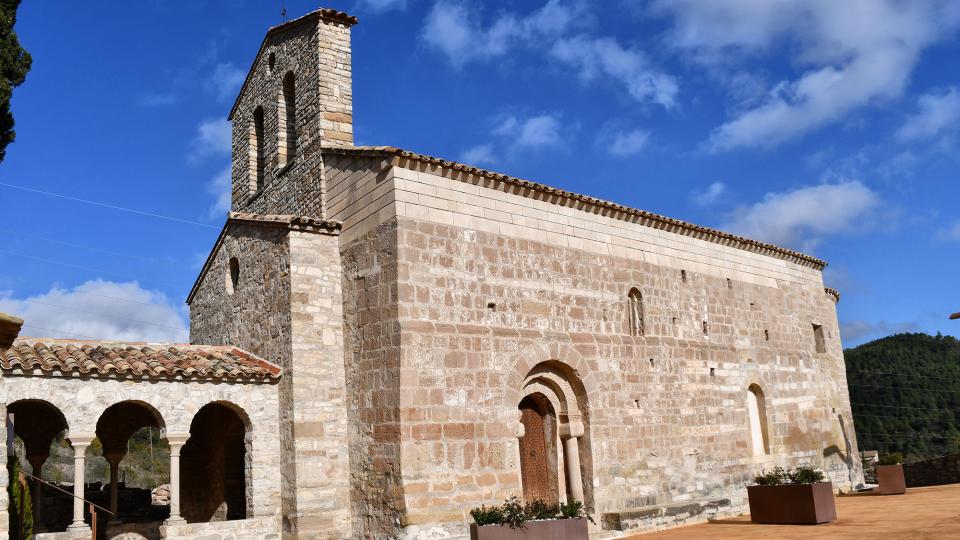 14.11.2021 Església Santa Maria romànic (XII)  Veciana -  Ramon Sunyer