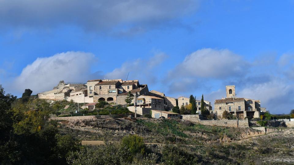 14.11.2021 vista del poble  Segur -  Ramon Sunyer