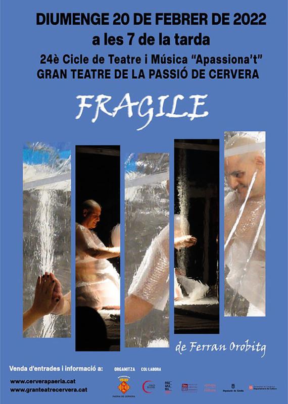 cartell Teatre 'Fragile'