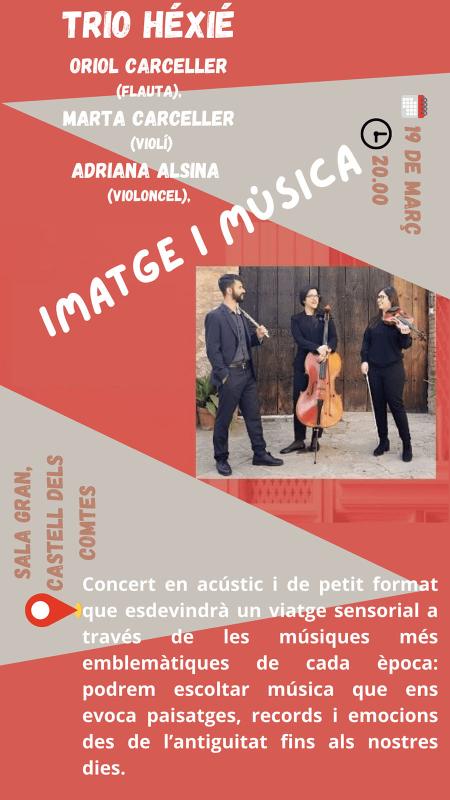 cartell Concert Trio Héxié