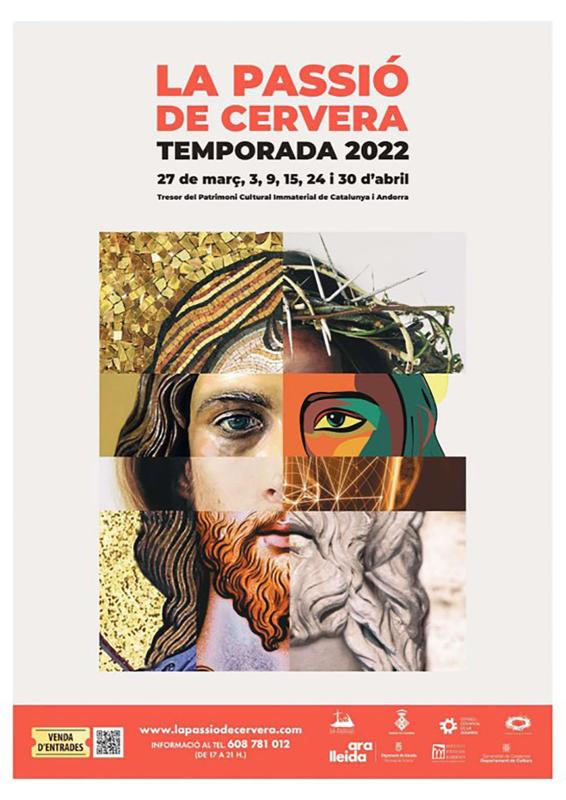 cartell La Passió de Cervera 2022